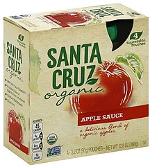 SANTA CRUZ 12.8OZ ORGANIC APPLE SAUCE 