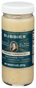 BUBBIE'S 8oz HORSERADISH PREPARED