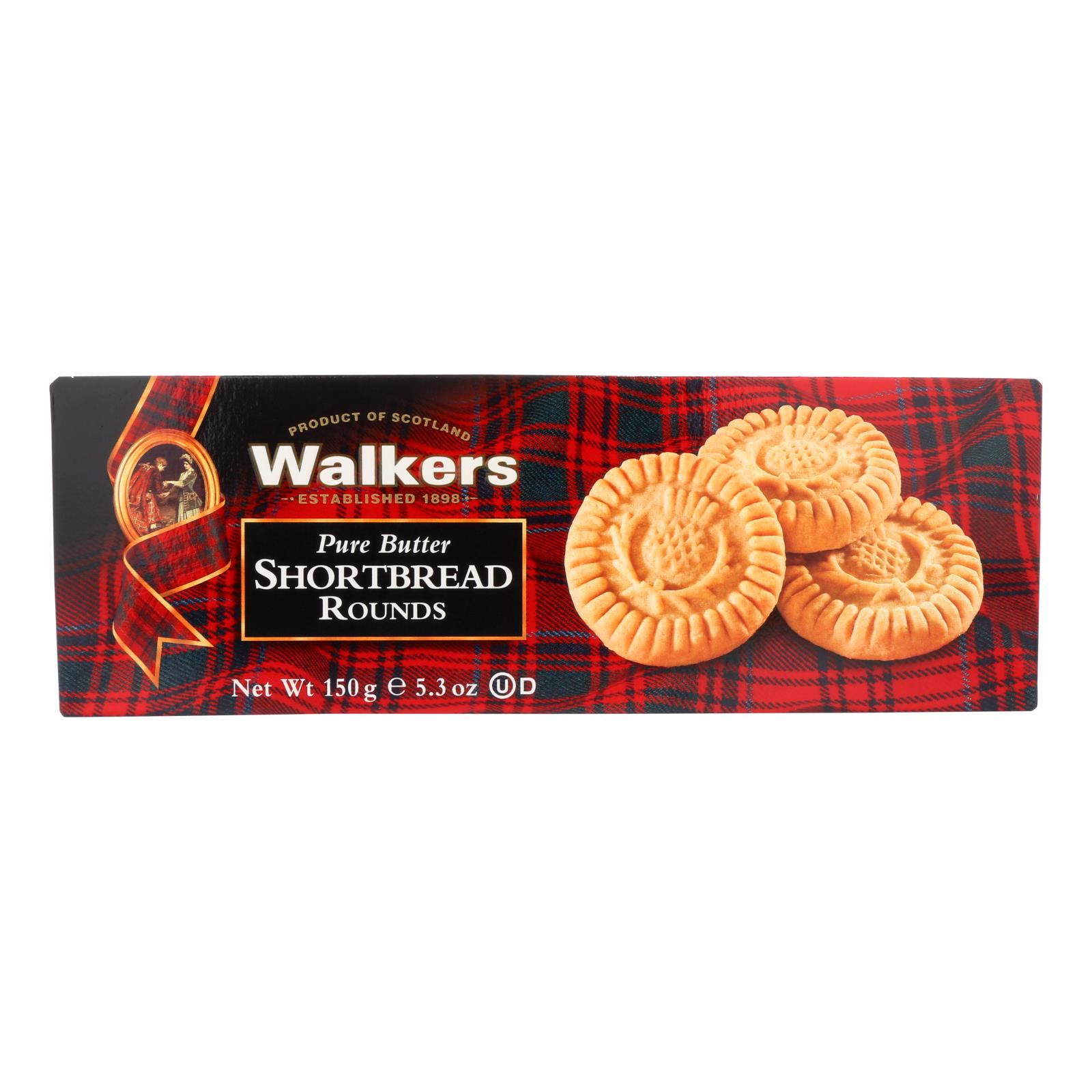 WALKER'S 5.3oz SHORTBREAD THISTLE ROUNDS