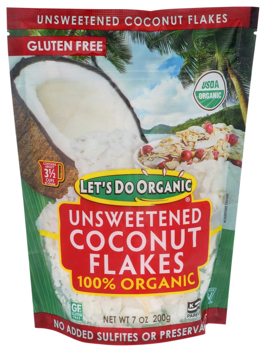 LET'S DO 7oz ORGANICS COCONUT FLAKES