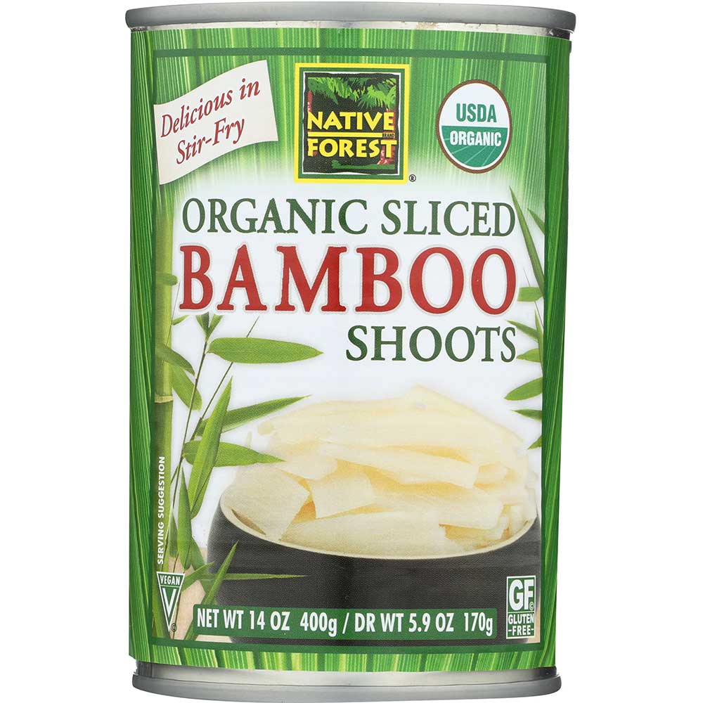 NATIVE FOREST 14OZ ORGANIC SLICED BAMBOO SHOOTS 