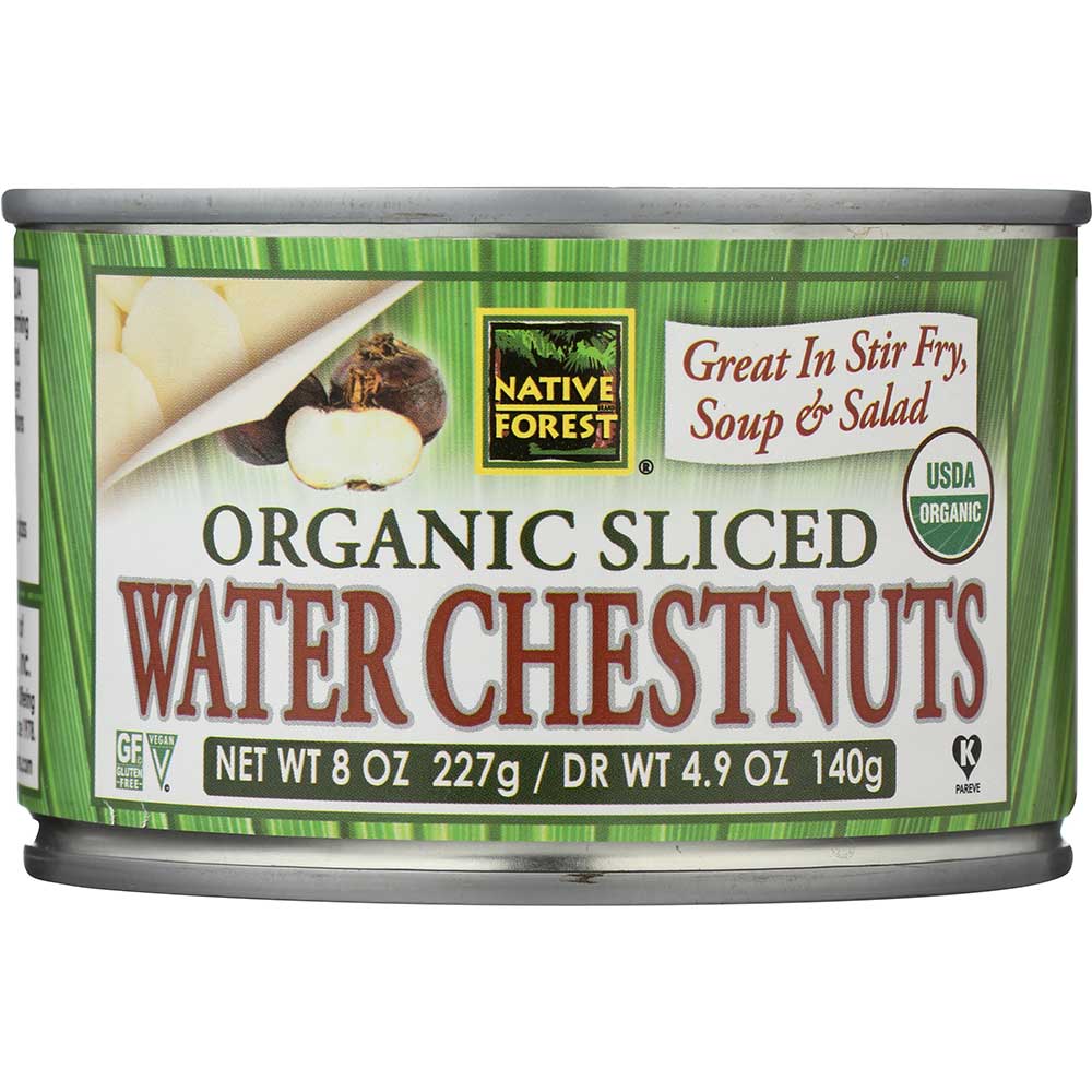 NATIVE FOREST 8OZ ORGANIC SLICED WATER CHESTNUTS
