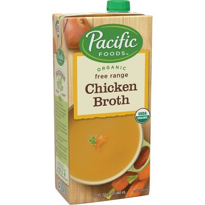 PACIFIC FOODS 32oz ORG CHICKEN BROTH