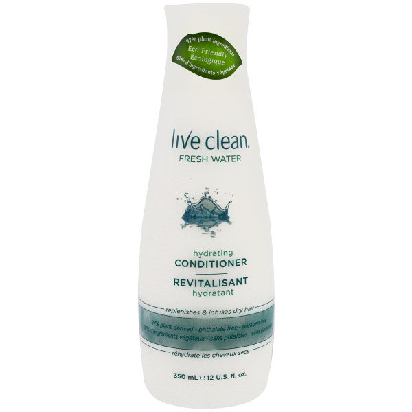 LIVE CLEAN 12oz CONDITIONER FRESH WATER