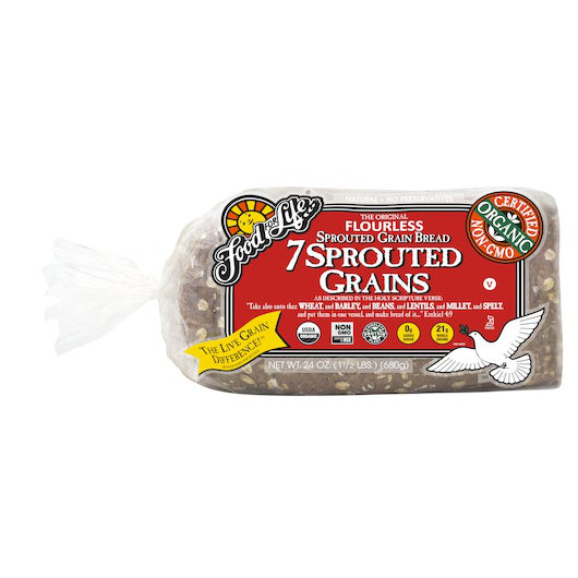 FOOD FOR LIFE 24oz 7 SPROUTED GRAINS ORIGINAL