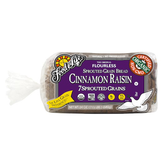 FOOD FOR LIFE 24oz CINNAMON RAISIN