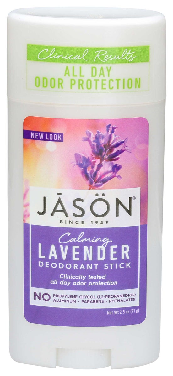 JASON DEODORANT STICK LAVENDER 2.5 OZ