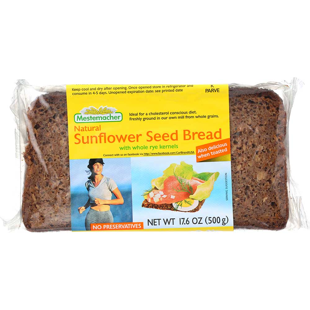 MESTEMACHER BREAD 17.6oz  BREAD - SUNFLOWER SEED