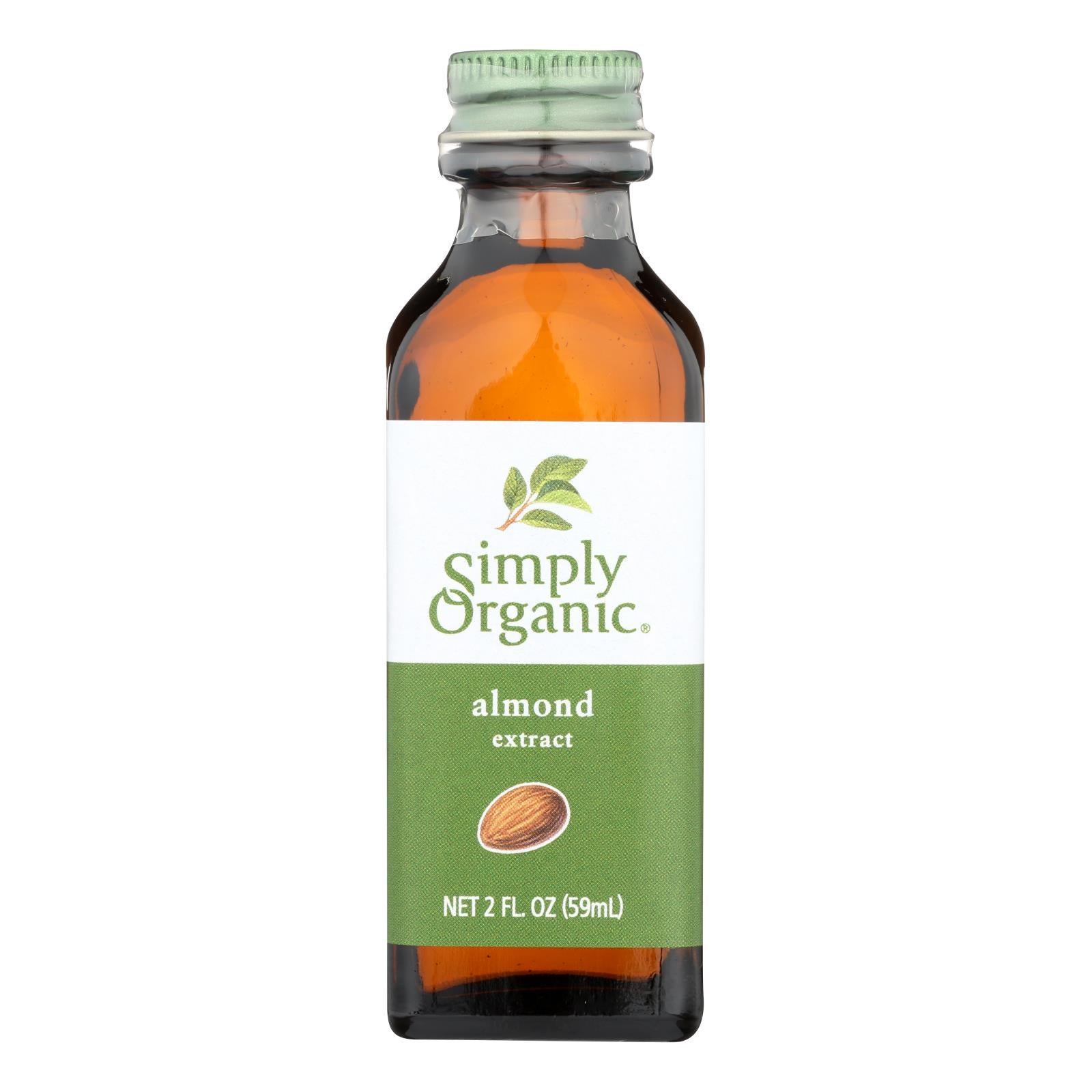 SIMPLY ORGANIC 2OZ ALMOND EXTRACT ORGANIC 