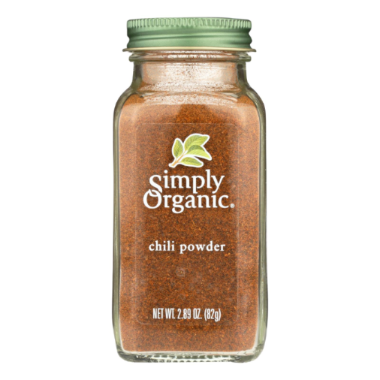 SIMPLY ORGANIC 2.89oz CHILI POWDER