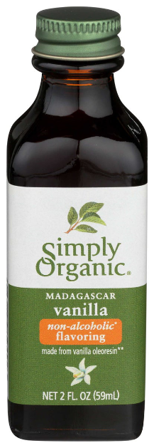 SIMPLY ORGANIC 2FLoz VANILLA FLAVORING, 