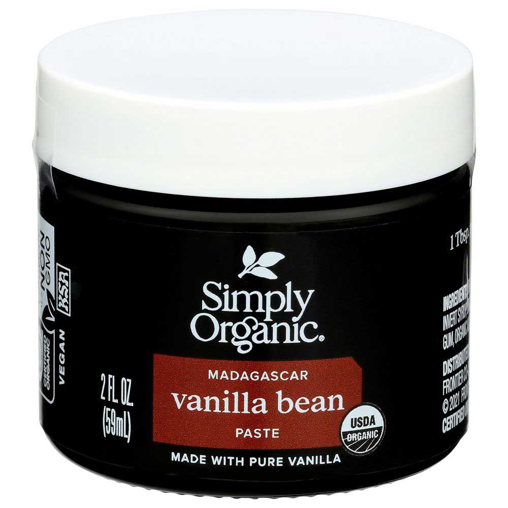 SIMPLY ORGANIC 2oz PASTE BEAN VANILLA