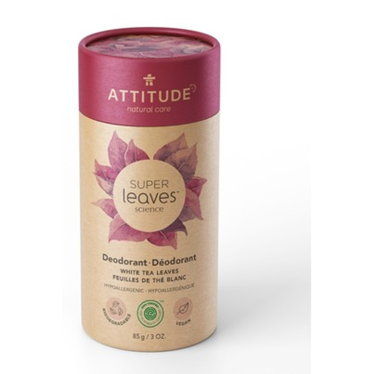 ATTITUDE 3oz DEODORANT WHITE TEA LEAVES