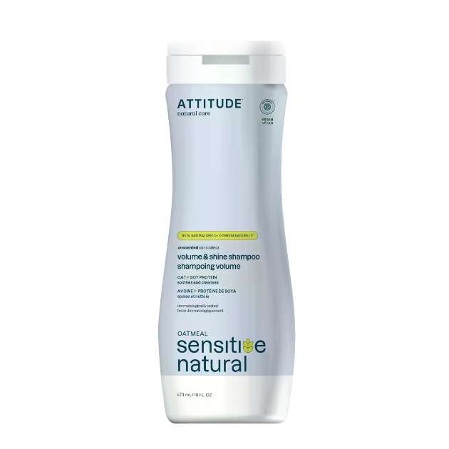 ATTITUDE 16oz SHAMPOO FRAGRANCE FREE