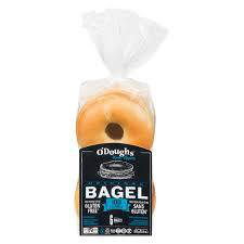 O'DOUGH'S 10.6oz THINS BAGEL ORIGINAL VEGAN