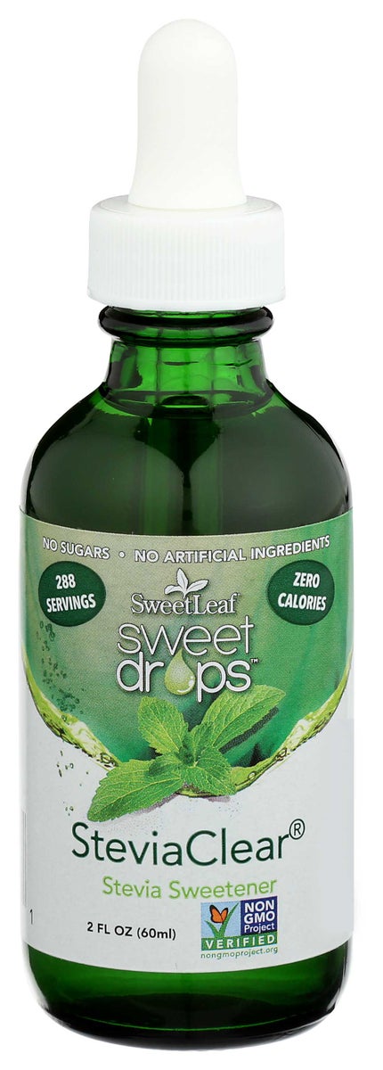SWEET LEAF SWEET DROPS SWEETENER STEVIACLEAR 2 FL OZ