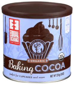 EQUAL EXCHANGE 8oz ORGANIC BAKING COCOA