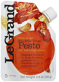 LEGRAND 5.5oz PESTO TOMATO SUN DRIED