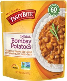 TASTY BITE 10oz INDIAN BOMBAY POTATOES