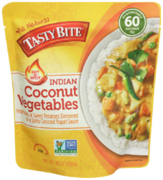 TASTY BITES 10 oz INDIAN COCONUT VEGETABLES 