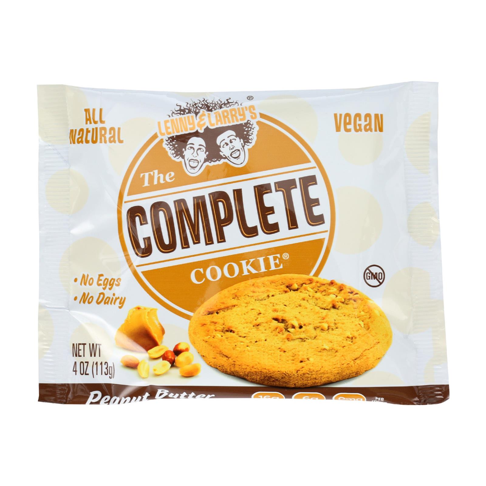 LENNY AND LARRY'S 4oz  THE COMPLETE COOKIE - PEANUT BUTTER