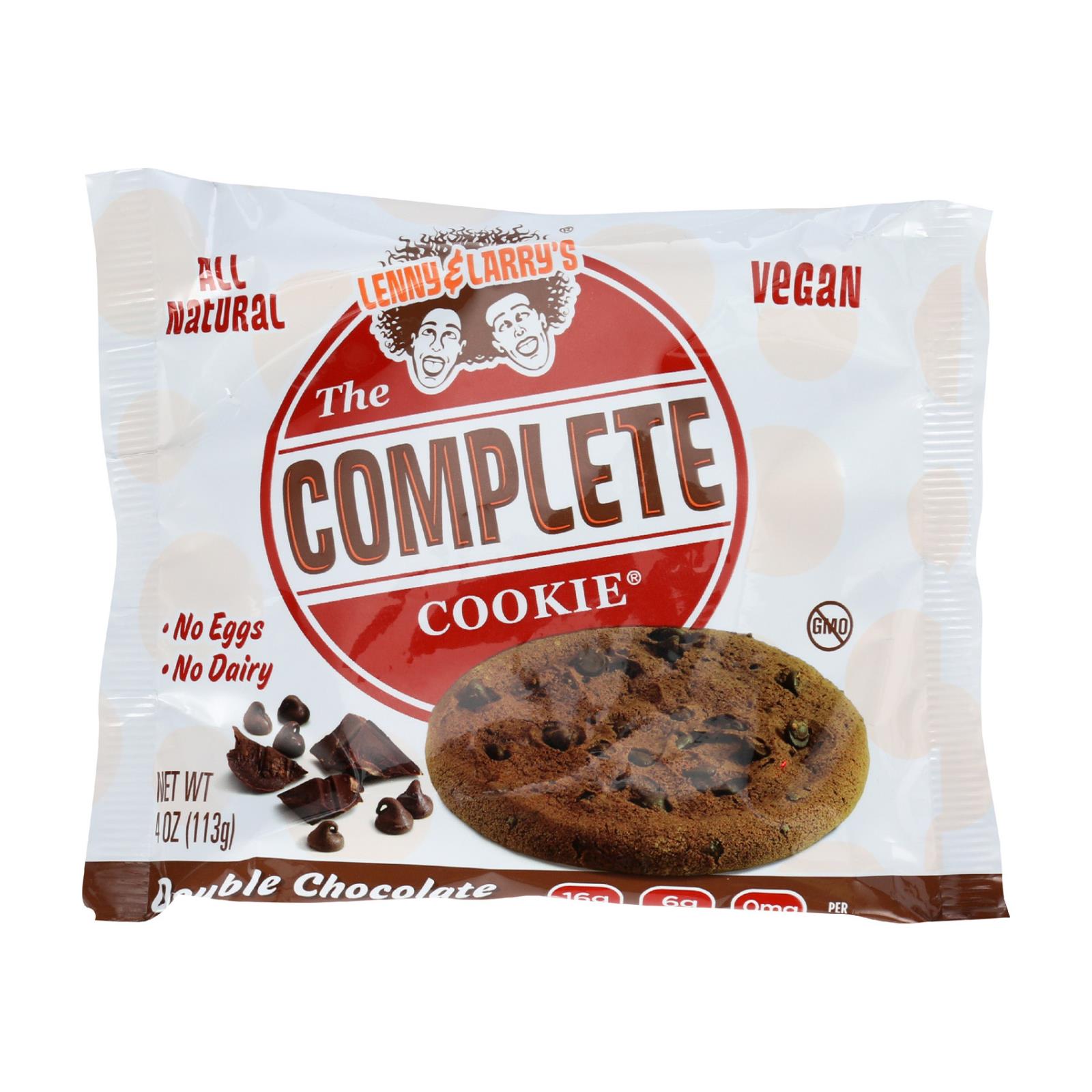 LENNY AND LARRY'S 4oz  THE COMPLETE COOKIE - DOUBLE CHOCOLATE 