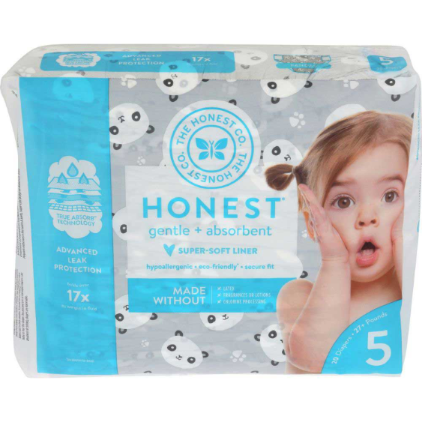 THE HONEST COMPANY 20ct DIAPERS SIZE 5