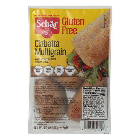 SCHAR 7oz BREAD MLTIGRN CIABATTA