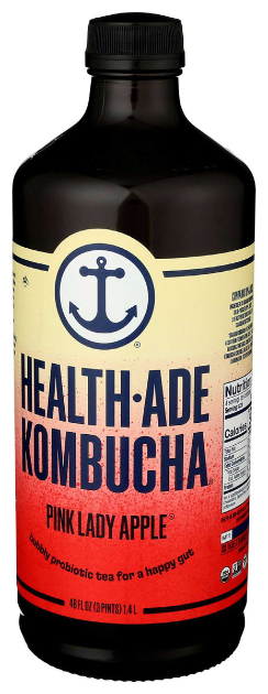 HEALTH ADE 48oz KOMBUCHA PINK LADY APPLE