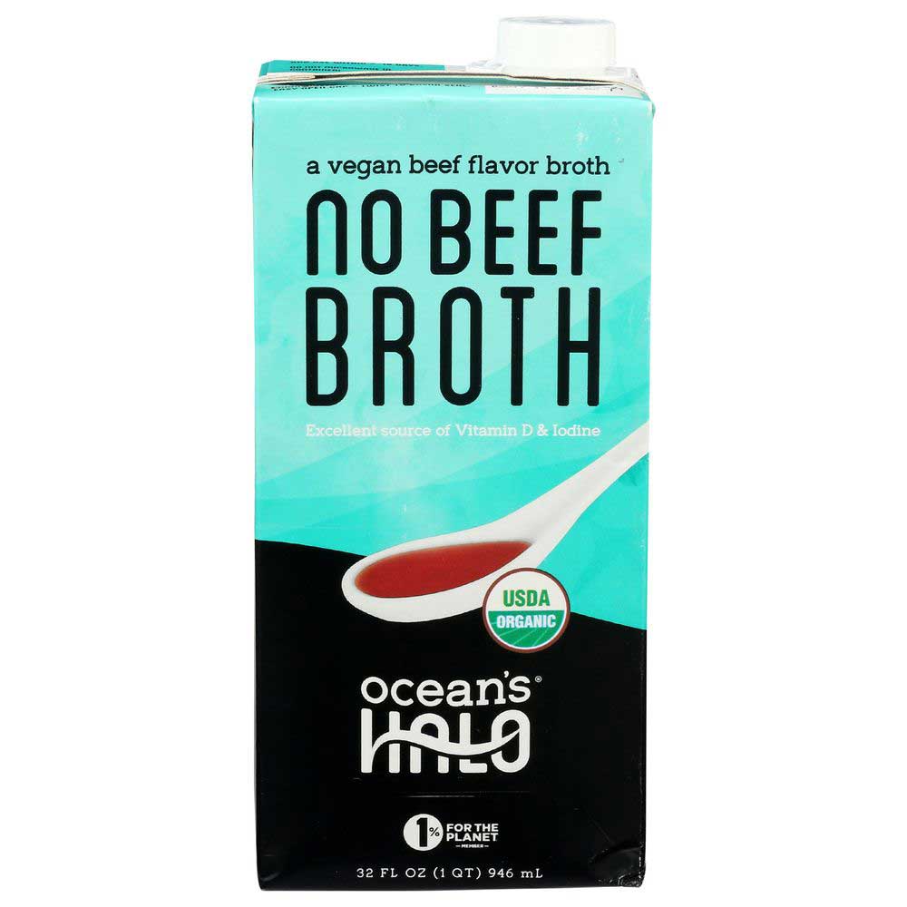 OCEAN'S HALO 32floz BROTH NO BEEF
