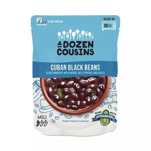 A DOZEN COUSINS 10oz READYTOEAT CUBAN BLACK BEANS