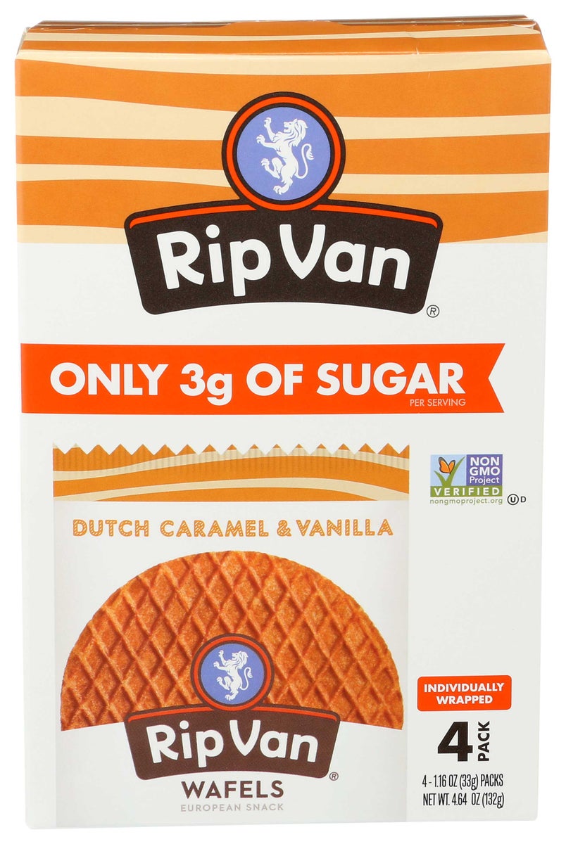 RIP VAN 4.64oz DUTCH CARAMEL & VANILLA WAFELS