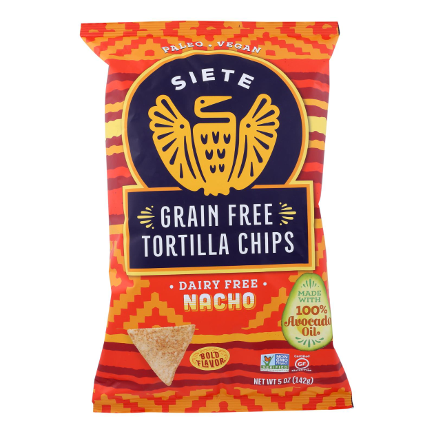 SIETE 5oz NACHO TORTILLA CHIPS