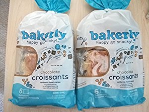BAKERLY 9.52OZ CROISSANTS CHOCOLATE FILL 6CT