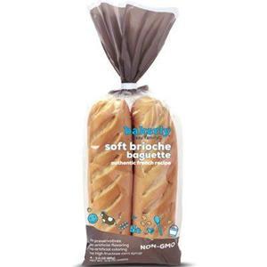BAKERLY 12oz BREAD SOFT BRIOCHE BAGUETTE