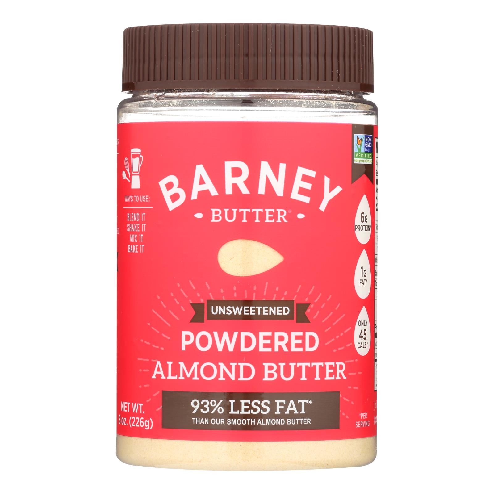 BARNEY BUTTER 8oz POWDERED ALMOND BUTTER