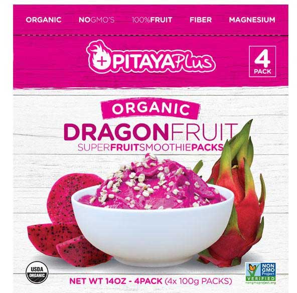 PITAYA PLUS 14OZ ORGANIC DRAGON FRUIT SMOOTHIE,