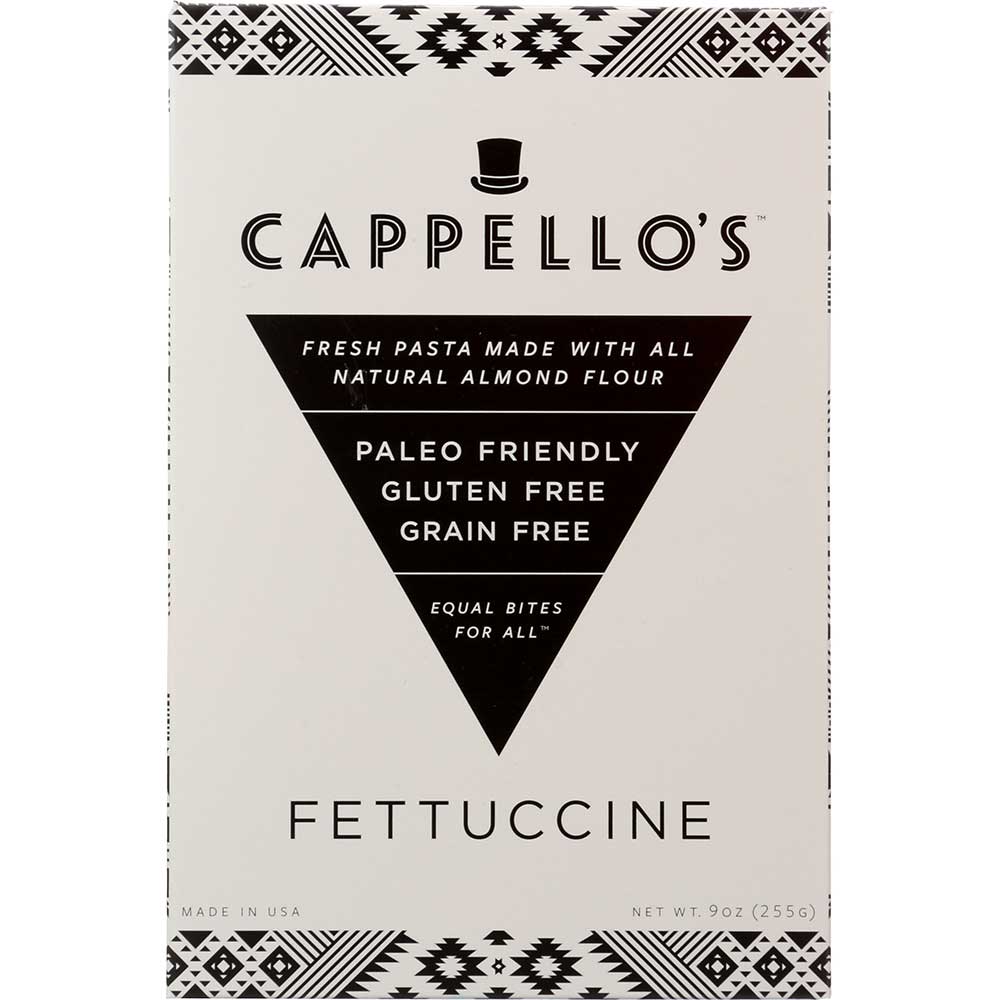 CAPPELLO'S 9oz GRAIN FREE GLUTEN FREE FETTUCCINE