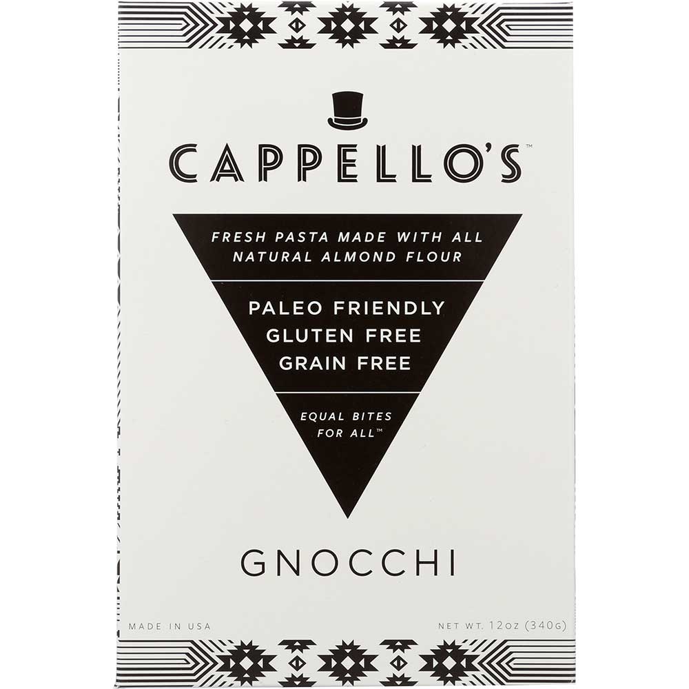 CAPPELLO'S 12oz GRAIN FREE GLUTEN FREE GNOCCHI