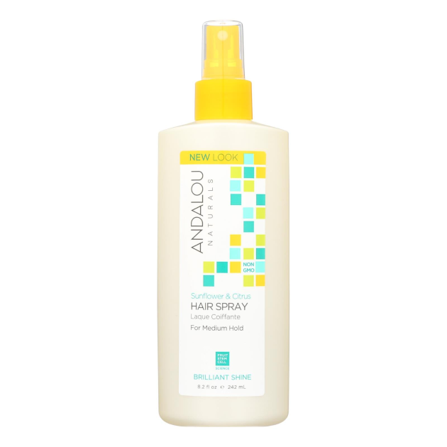 ANDALOU NATURALS 8.2oz HAIR SPRAY SUNFLOWER & CITRUS
