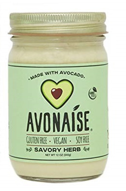 AVONAISE 12oz AVOCADO MAYONNAISE, SAVORY HERB