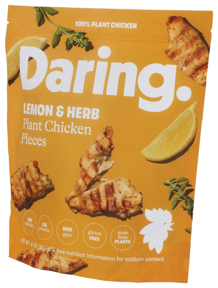 DARING 8OZ LEMON AND HERB PLANT CHICKEN PIECES