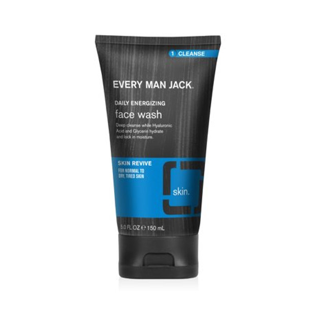 EVERY MAN JACK 5oz WASH FACE DAILY ENERGIZE