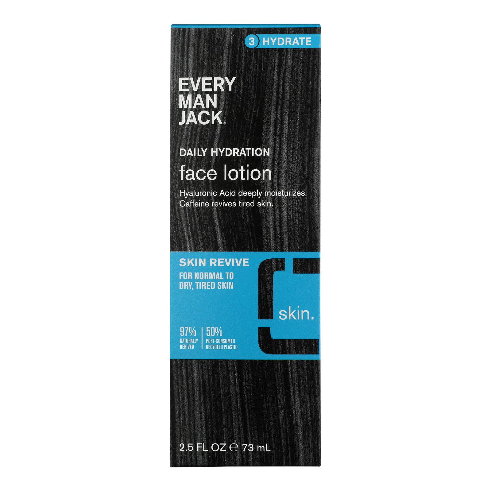 EVERY MAN JACK FACE LOTION REVIVE 1 EACH-2.5 FZ