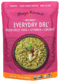 MAYA KAIMAL 10oz EVERYDAY DAL GREEN SPLIT PEA, SPINACH & COCONUT