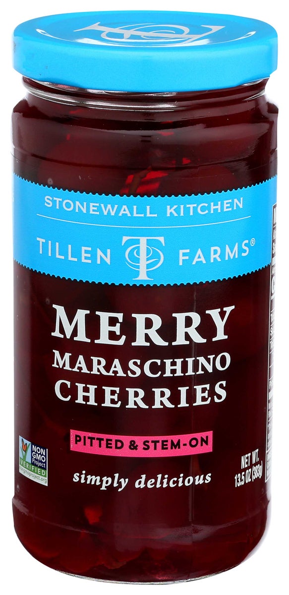 TILLEN FARMS 13.5OZ CHERRIES MARASCHINO
