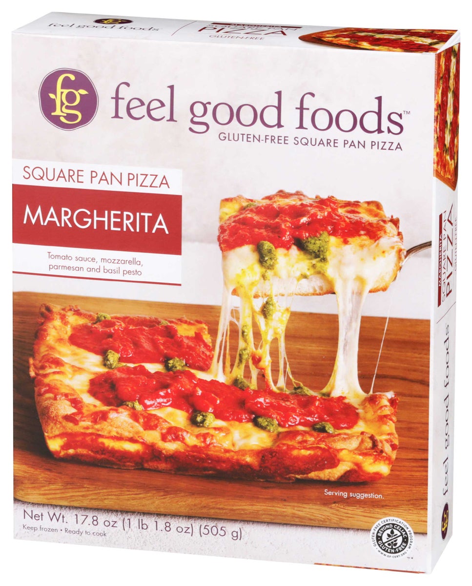 FEEL GOOD FOODS 17.8oz MARGHERITA SQUARE PAN PIZZA