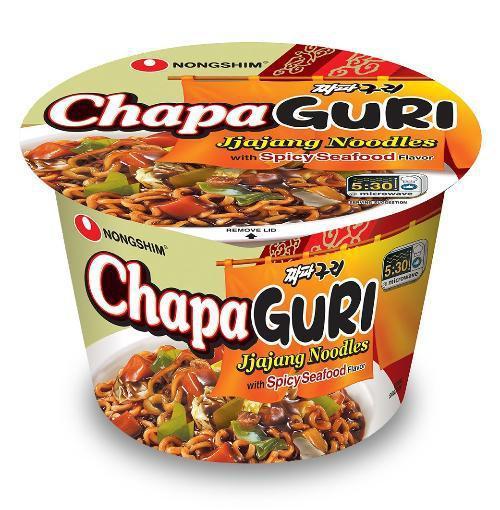 NONGSHIM 4.02oz CHAPAGURI JJAJANG NOODLES SPICY SEAFOOD 