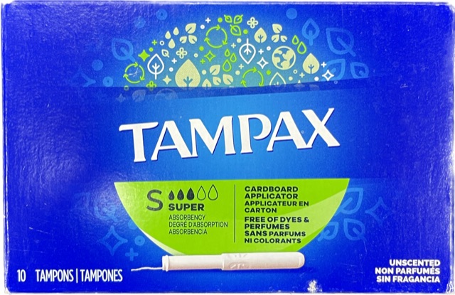TAMPAX 10ct SUPER 