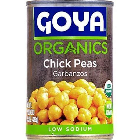GOYA 15.5oz ORGANIC CHICK PEAS